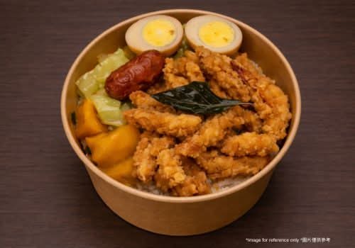 Deep Fried Squid Tentacle Rice / 酥炸魷魚鬚飯